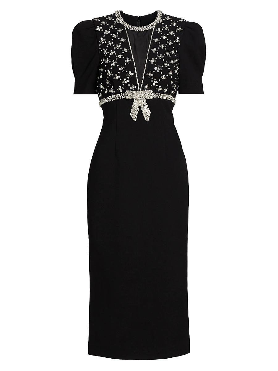 Womens Arianna Embellished Midi-Dress Product Image