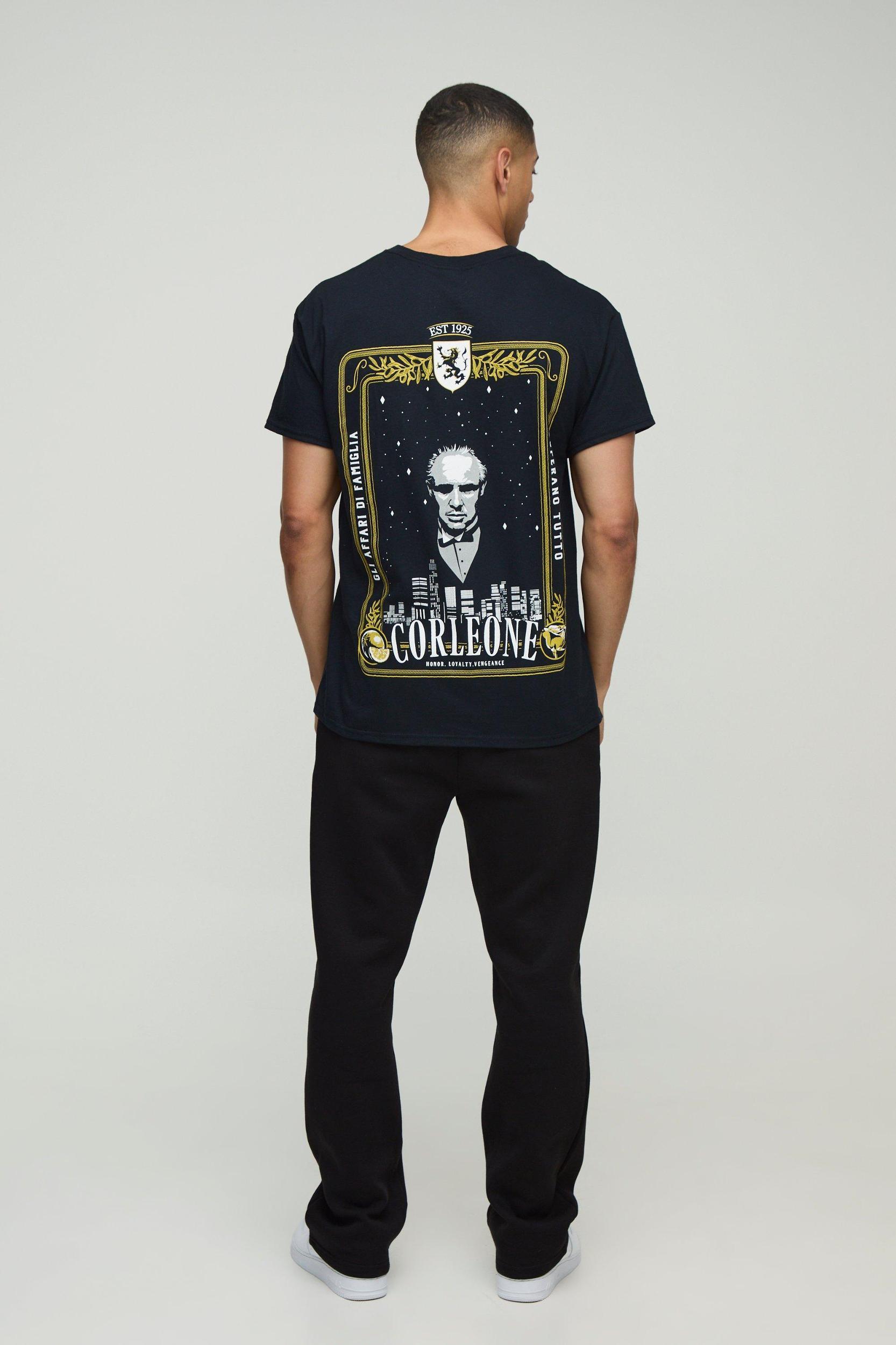 Oversized The Godfather License Graphic T Shirt | boohooMAN USA Product Image