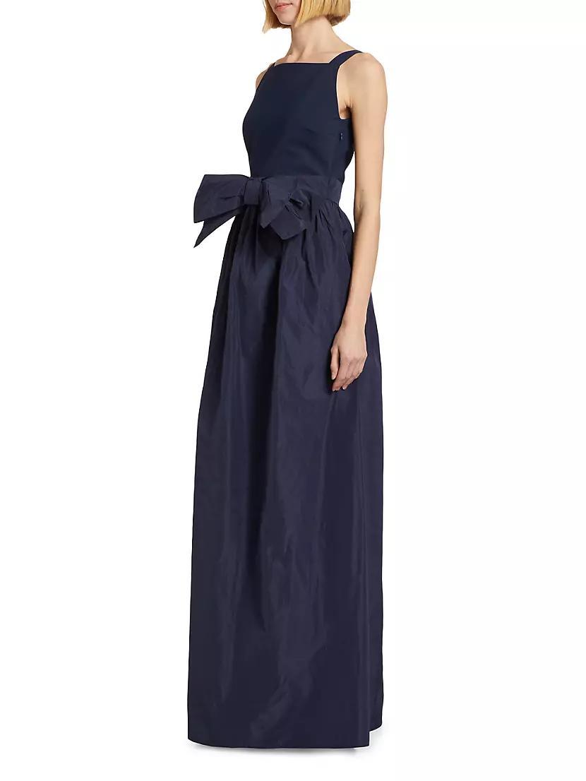 Harlee Taffeta Bow Gown Product Image