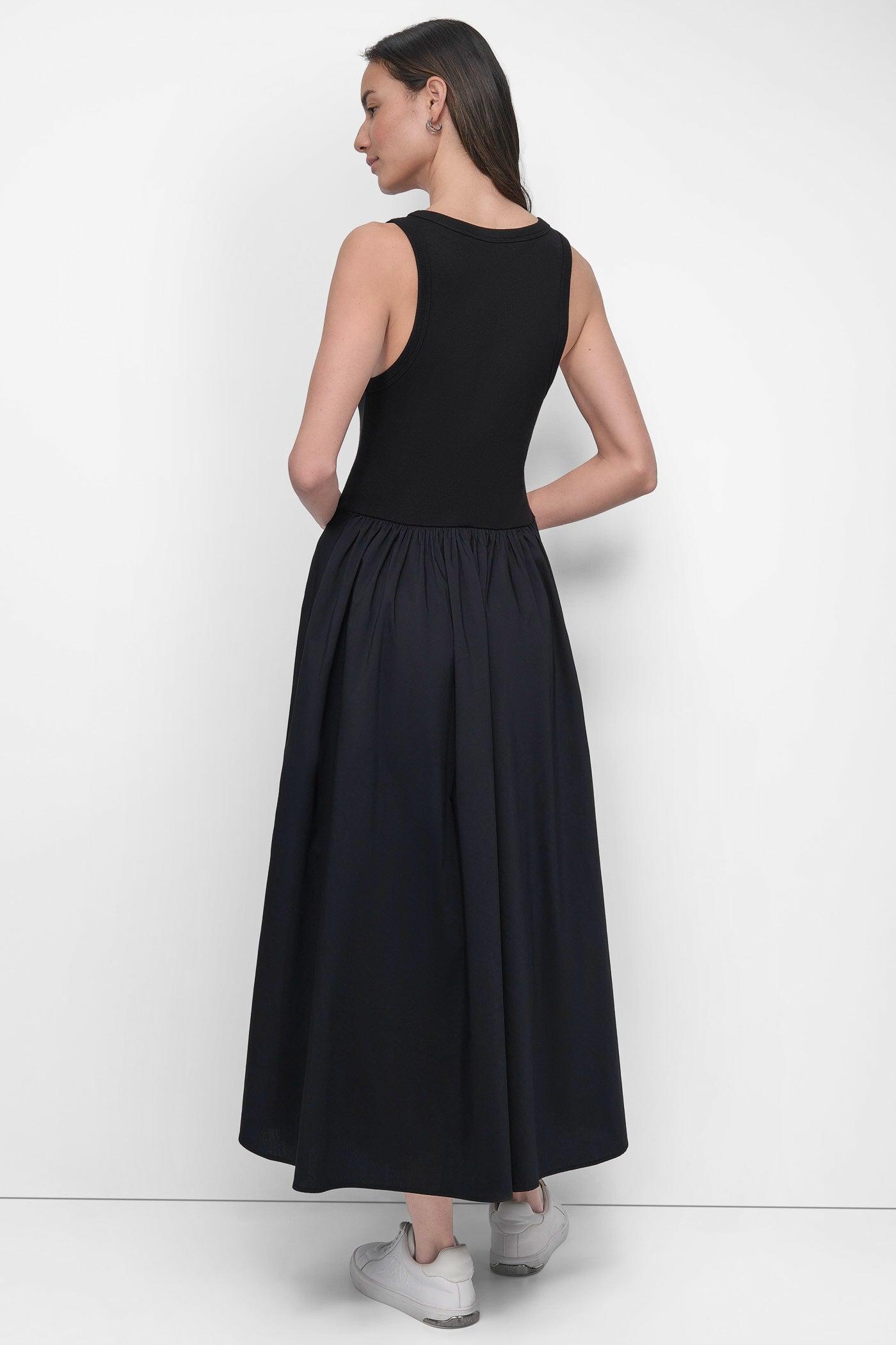 MIXED MEDIA MIDI TANK DRESS Product Image