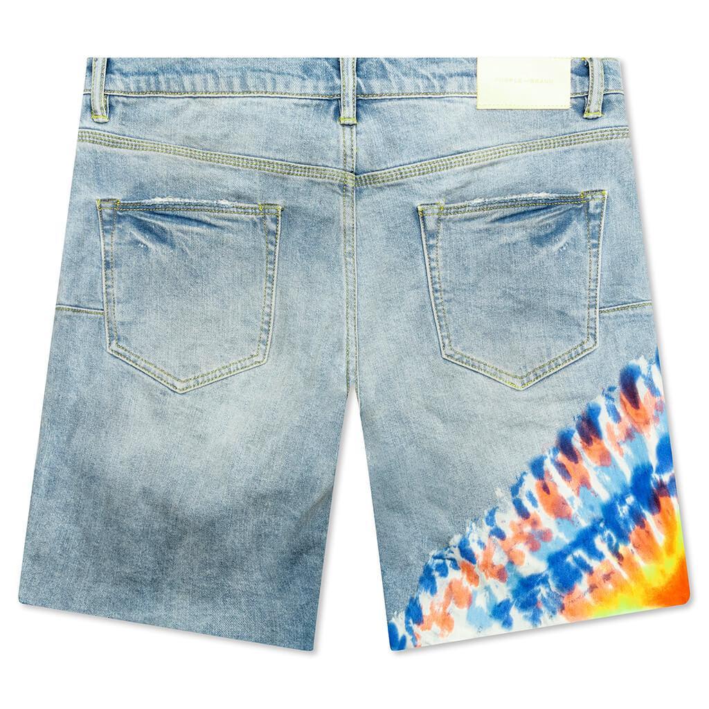 P020 - Multicolor Tie Dye Indigo Male Product Image