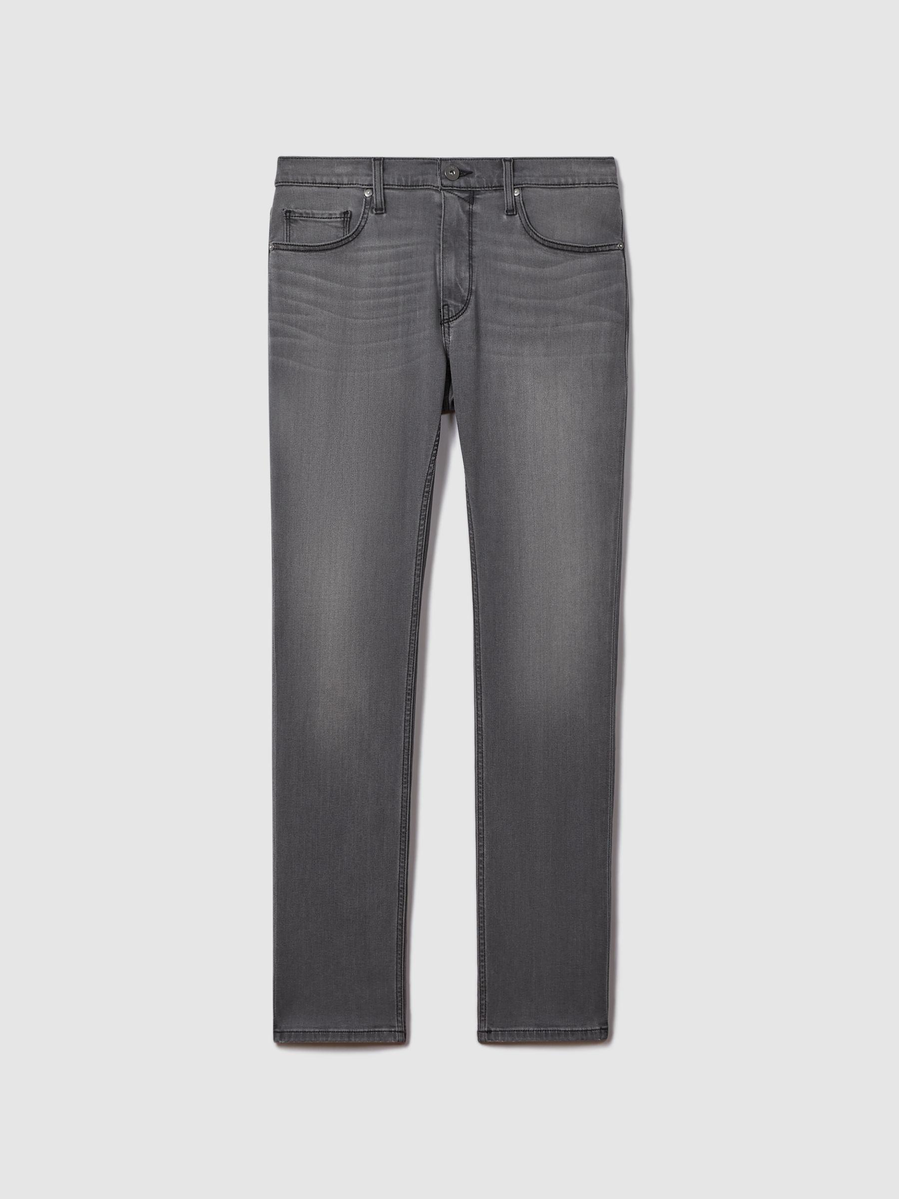 Paige Slim-Fit Stretch Jeans in Jimson Grey Product Image