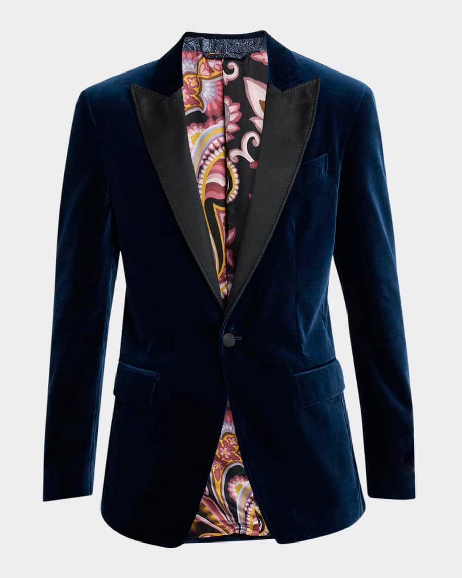 Mens Velvet Evening Jacket Product Image