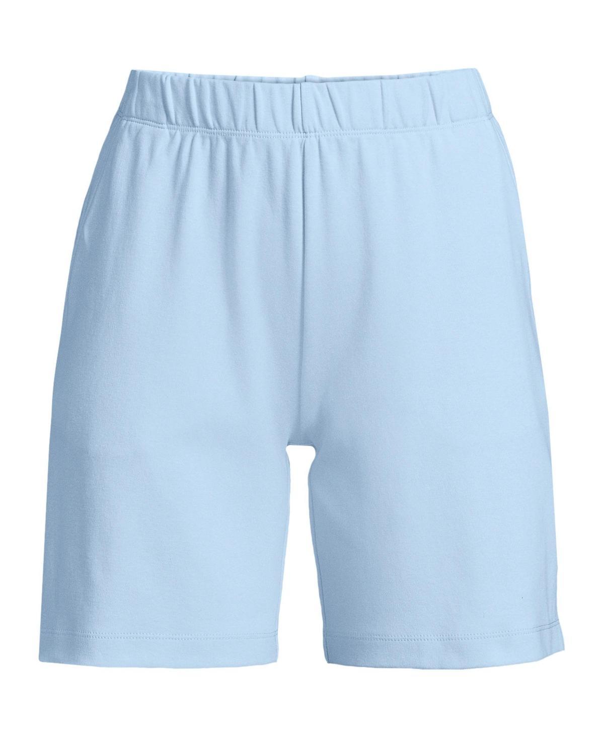 Women's Lands' End Sport Knit Pull-On Shorts, Size: XS, Black Product Image