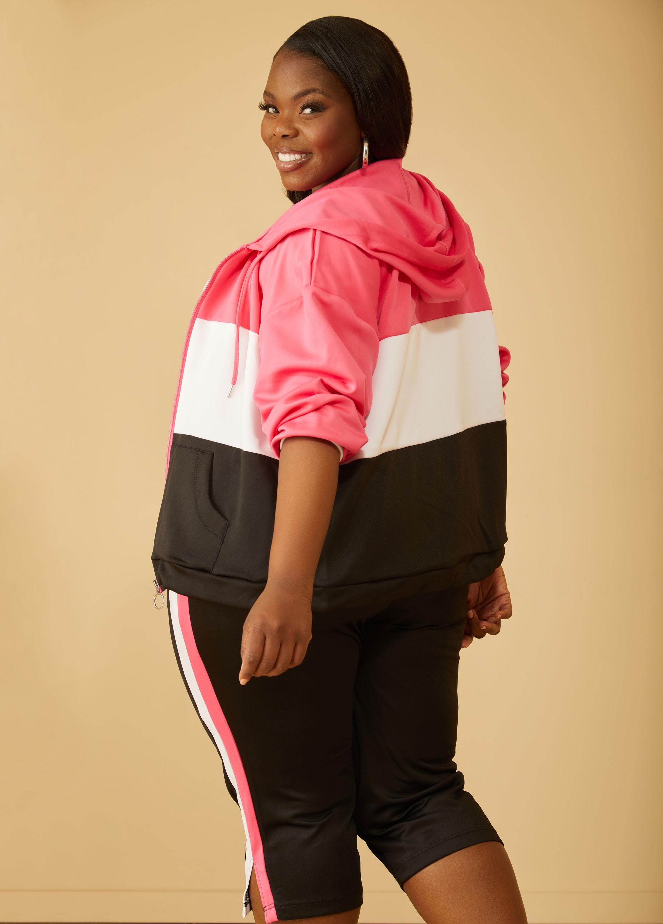 Colorblock Hooded Jacket Product Image