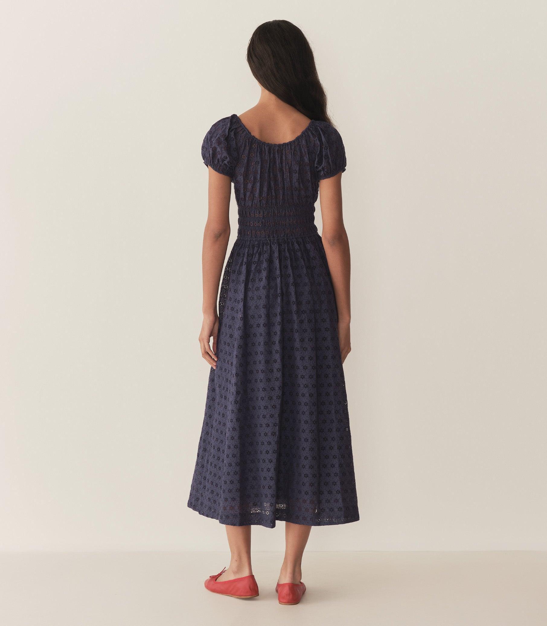 QUINN DRESS -- ADRIATIC EYELET Product Image
