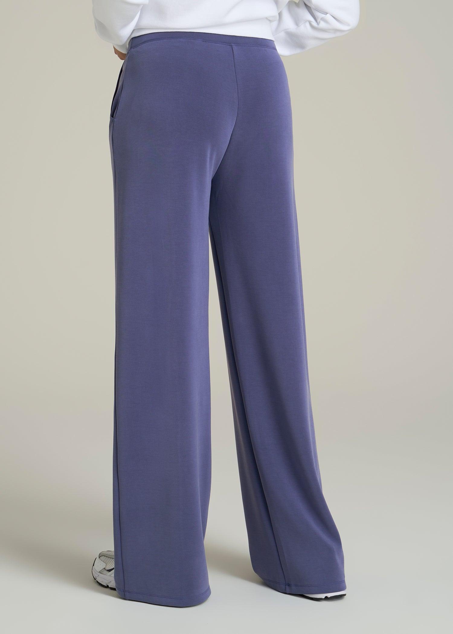 Soft Motion Wide Leg Ultra High Rise Pant for Tall Women in Future Dusk Product Image