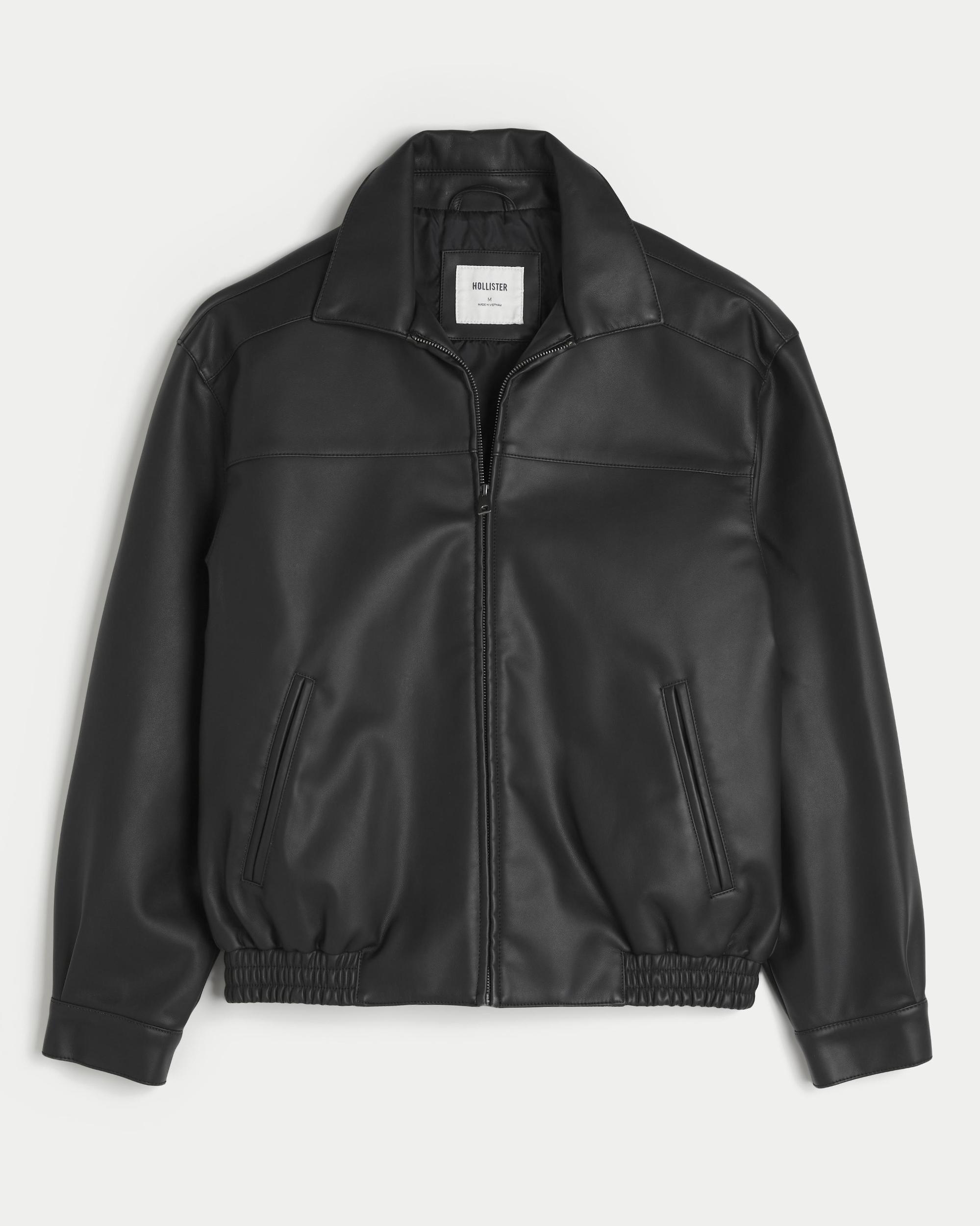 Vegan Leather Jacket Product Image