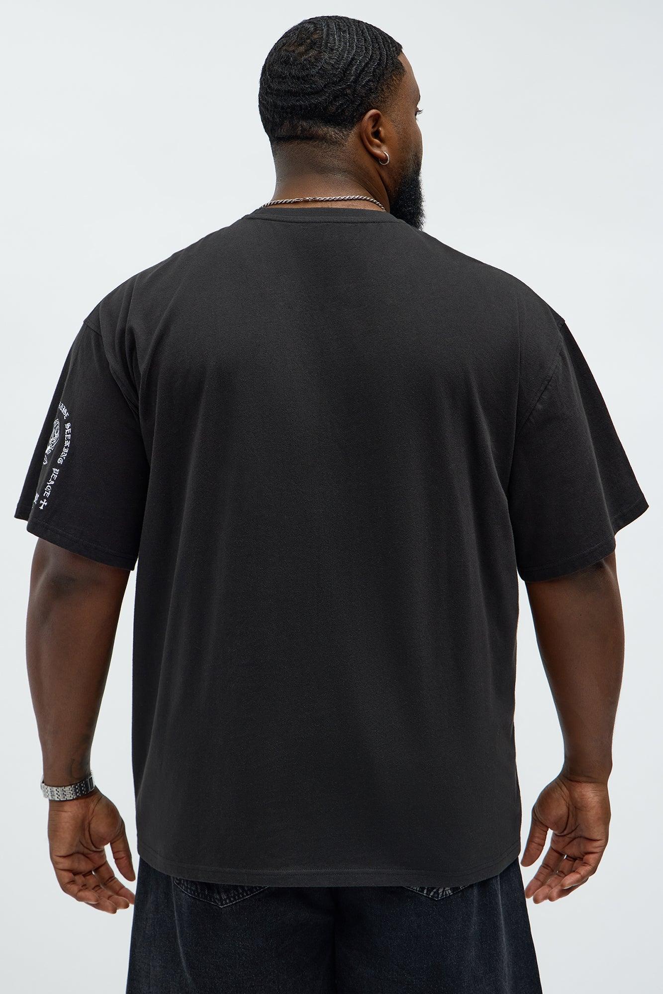 Short Sleeve Solitude From Chaos Tee - Black Product Image