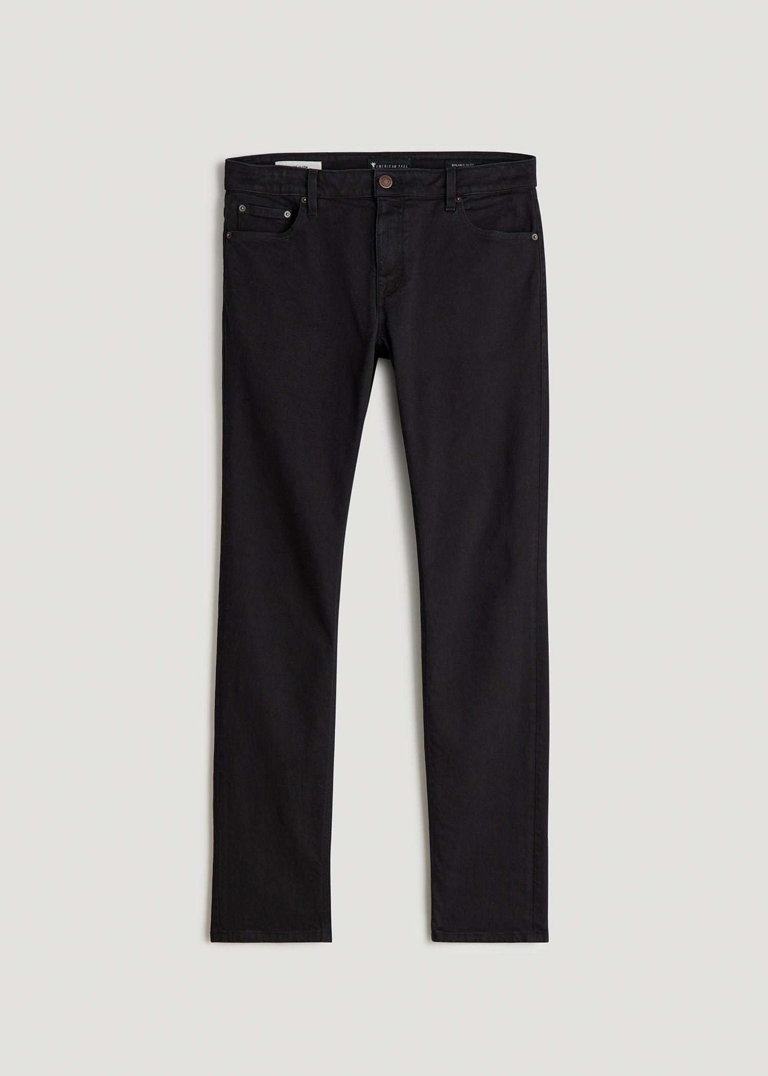 Americana Collection Dylan Slim Fit Jeans For Tall Men in Lark Black Product Image
