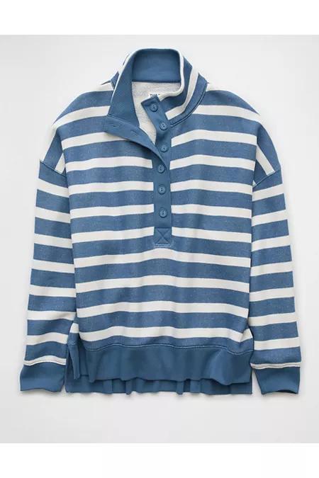 AE Big Hug Henley Sweatshirt Women's Product Image