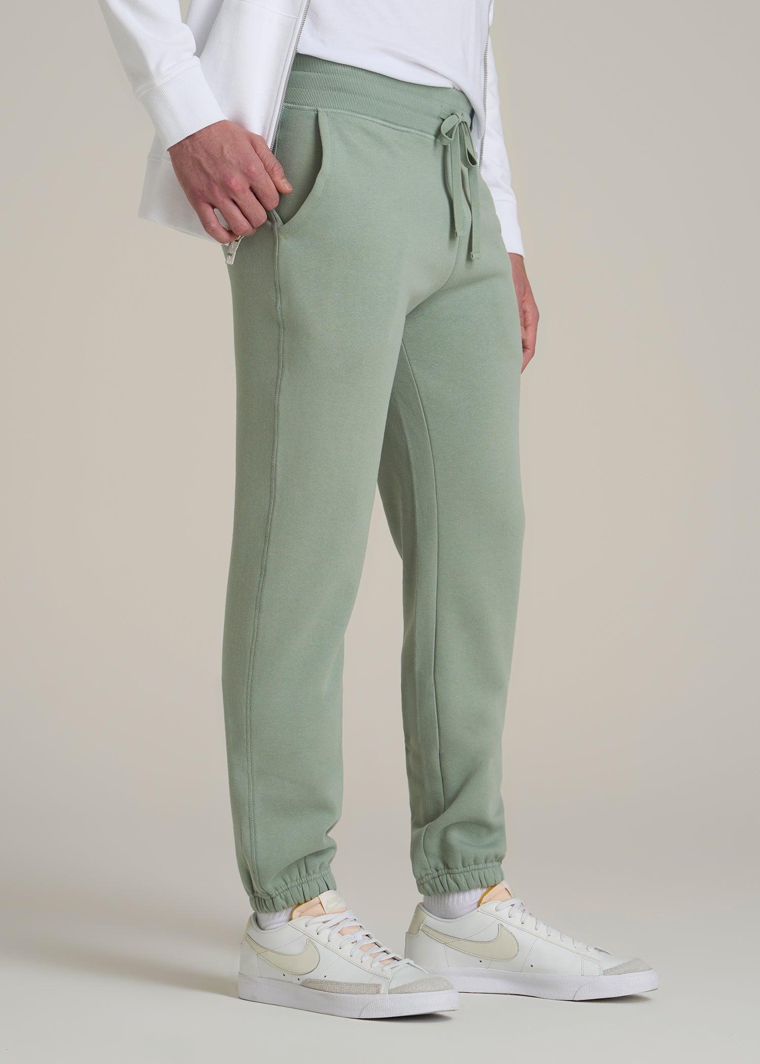 Wearever 2.0 Fleece Straight Leg Sweatpants for Tall Men in Seagrass Product Image