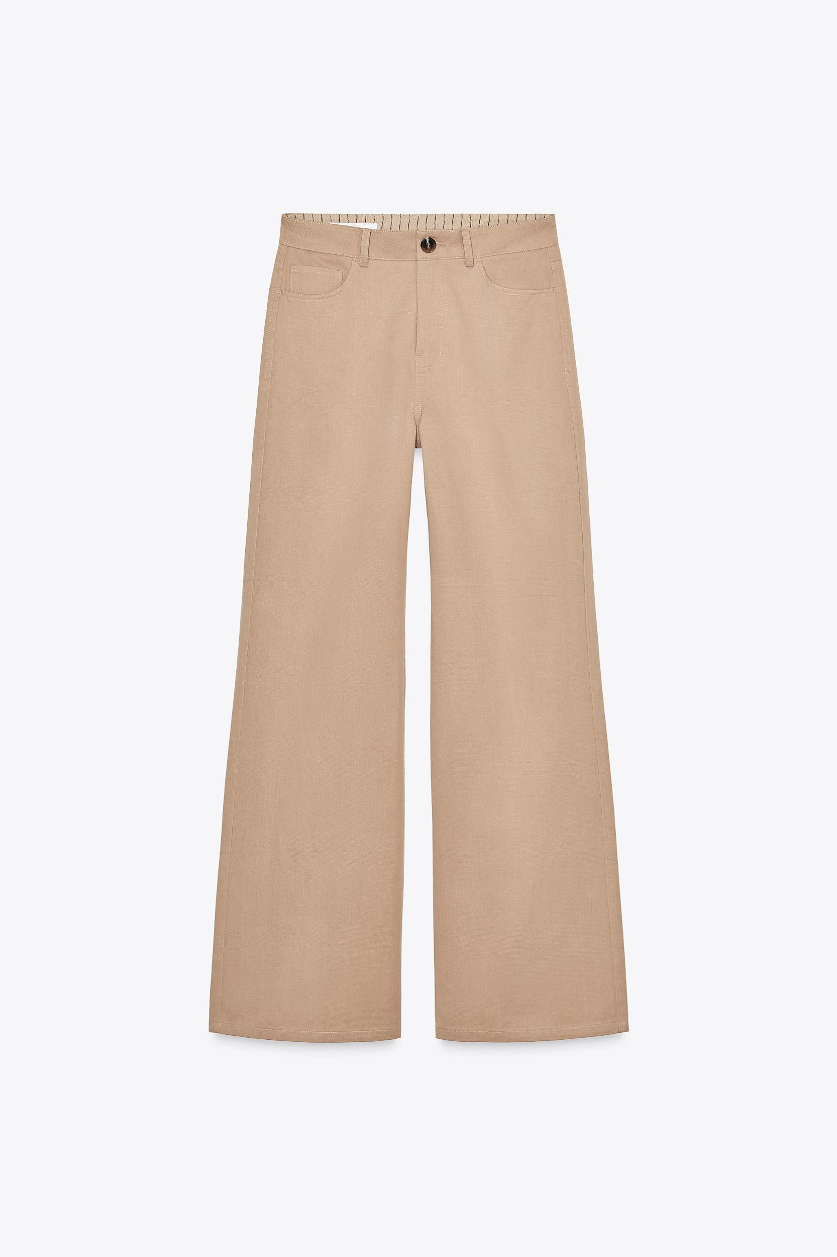 HIGH WAIST WIDE LEG PANTS Product Image
