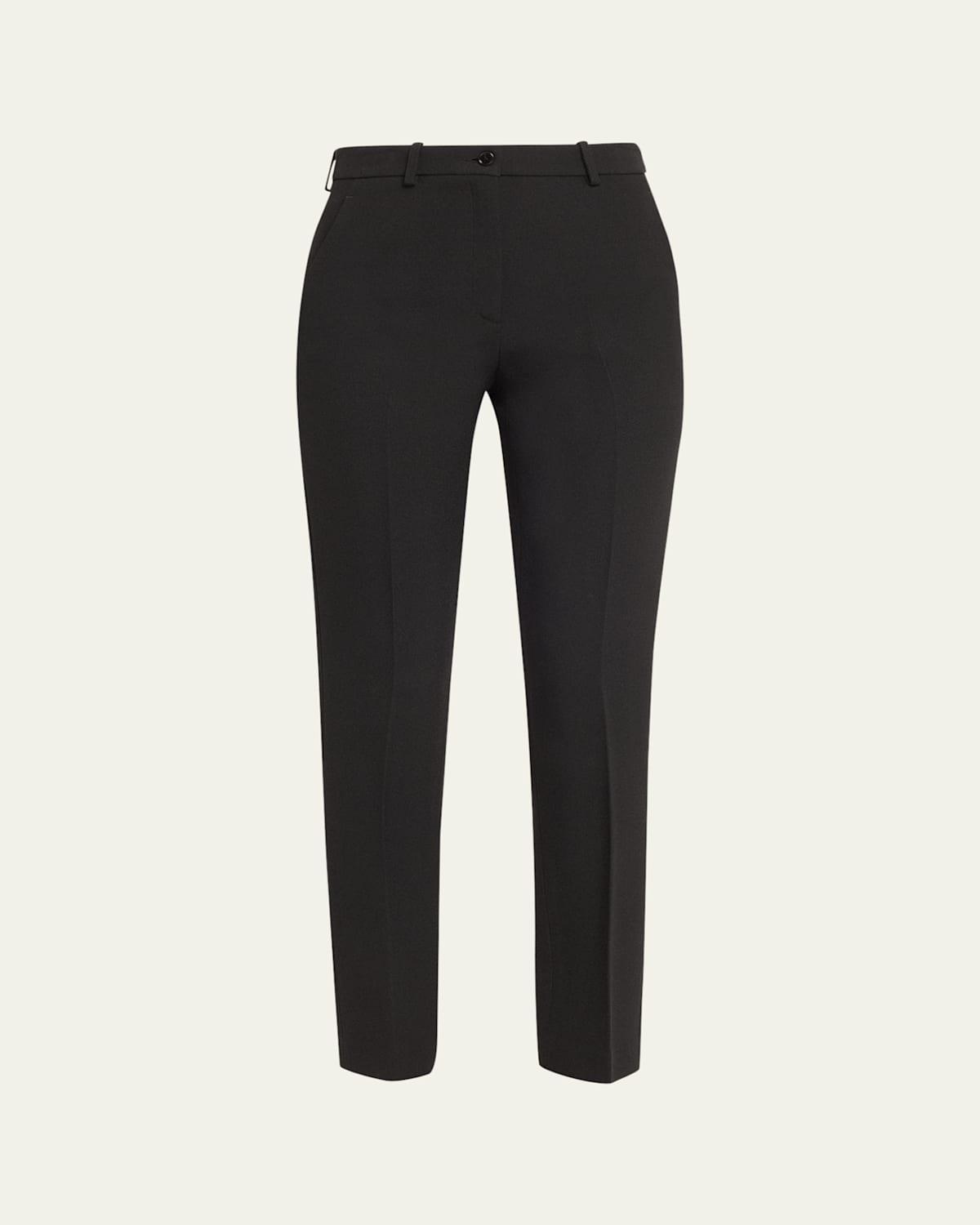 Womens Samantha Pleated Straight-Leg Pants Product Image