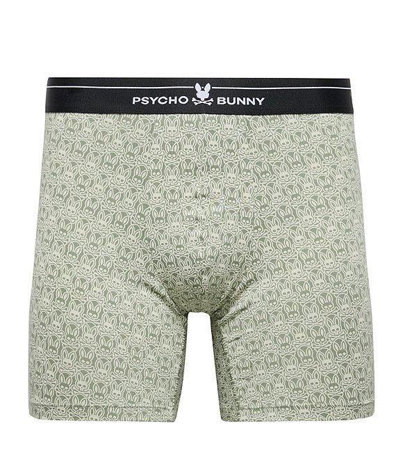 Psycho Bunny Assorted Solid/Allover Print Boxer Briefs 2-Pack Product Image