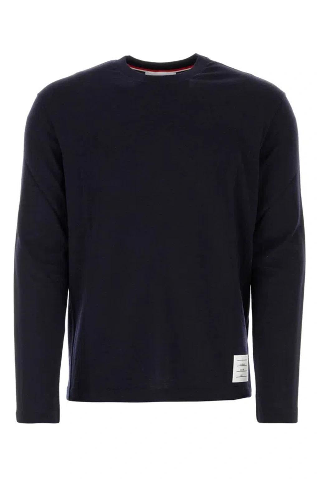 THOM BROWNE T-shirt  Men Color Blue Product Image