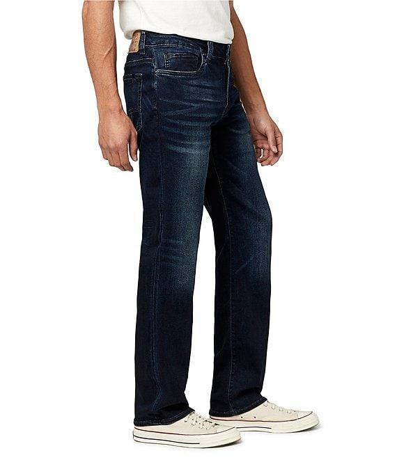 Buffalo David Bitton Driven-x Dark Wash Relaxed Straight Jeans Product Image