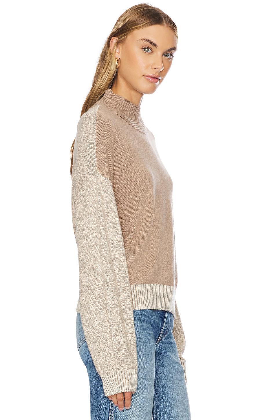 Organic Cashmere Funnel Sweater MONROW Product Image