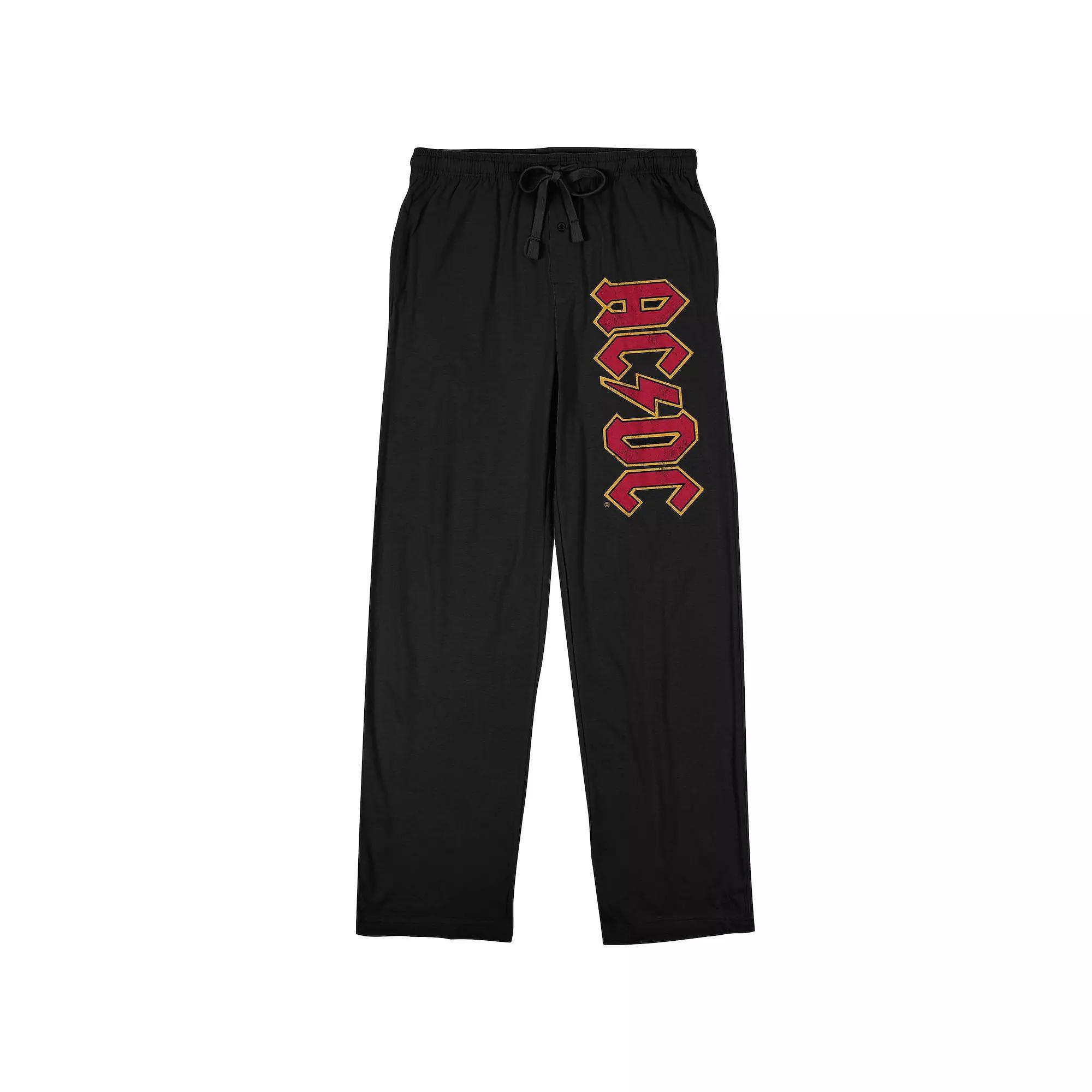 Men's AC/DC Sleep Pants, Size: Small, Multi Product Image