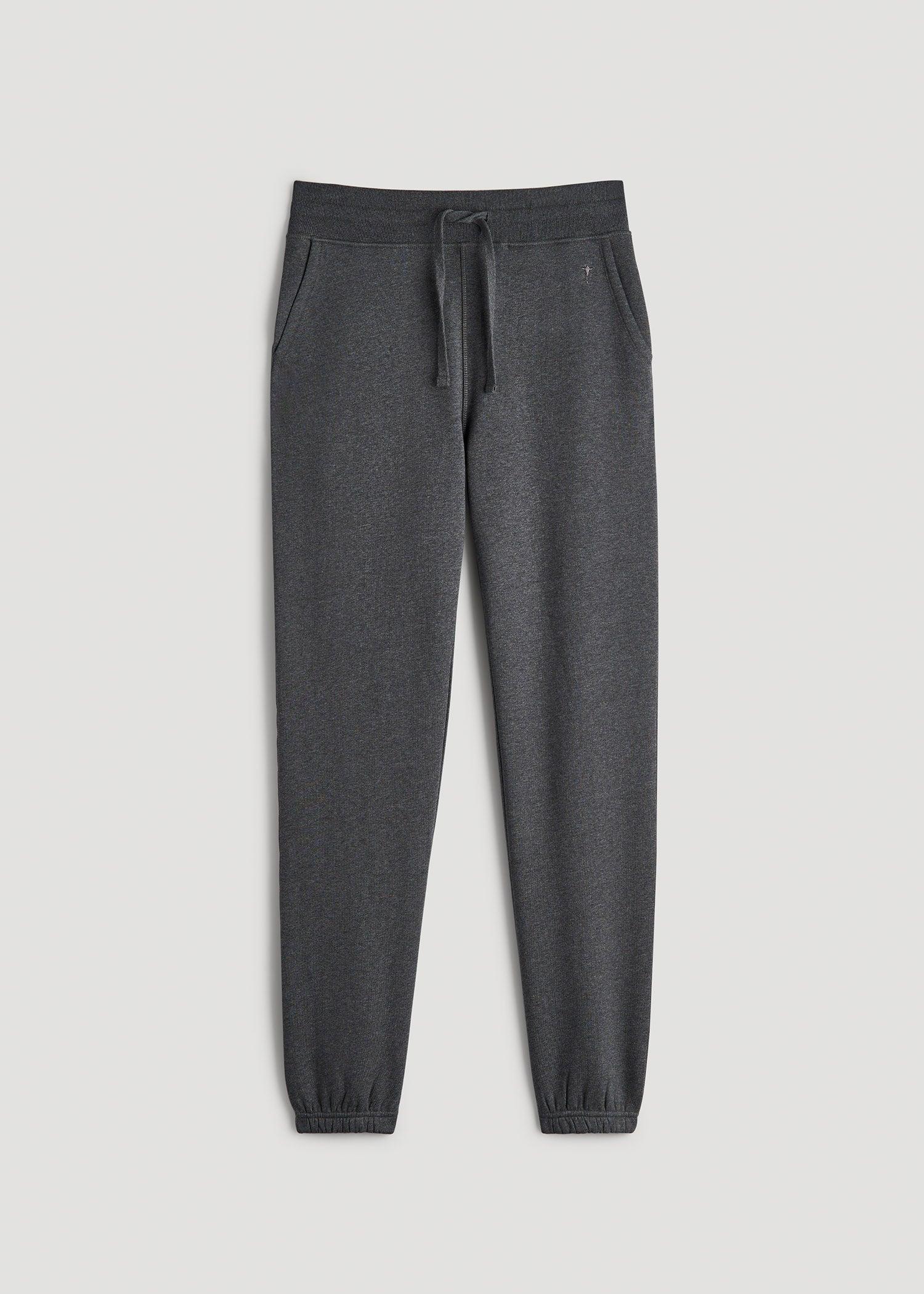 Wearever 2.0 Fleece Sweatpants for Tall Men in Charcoal Mix Product Image