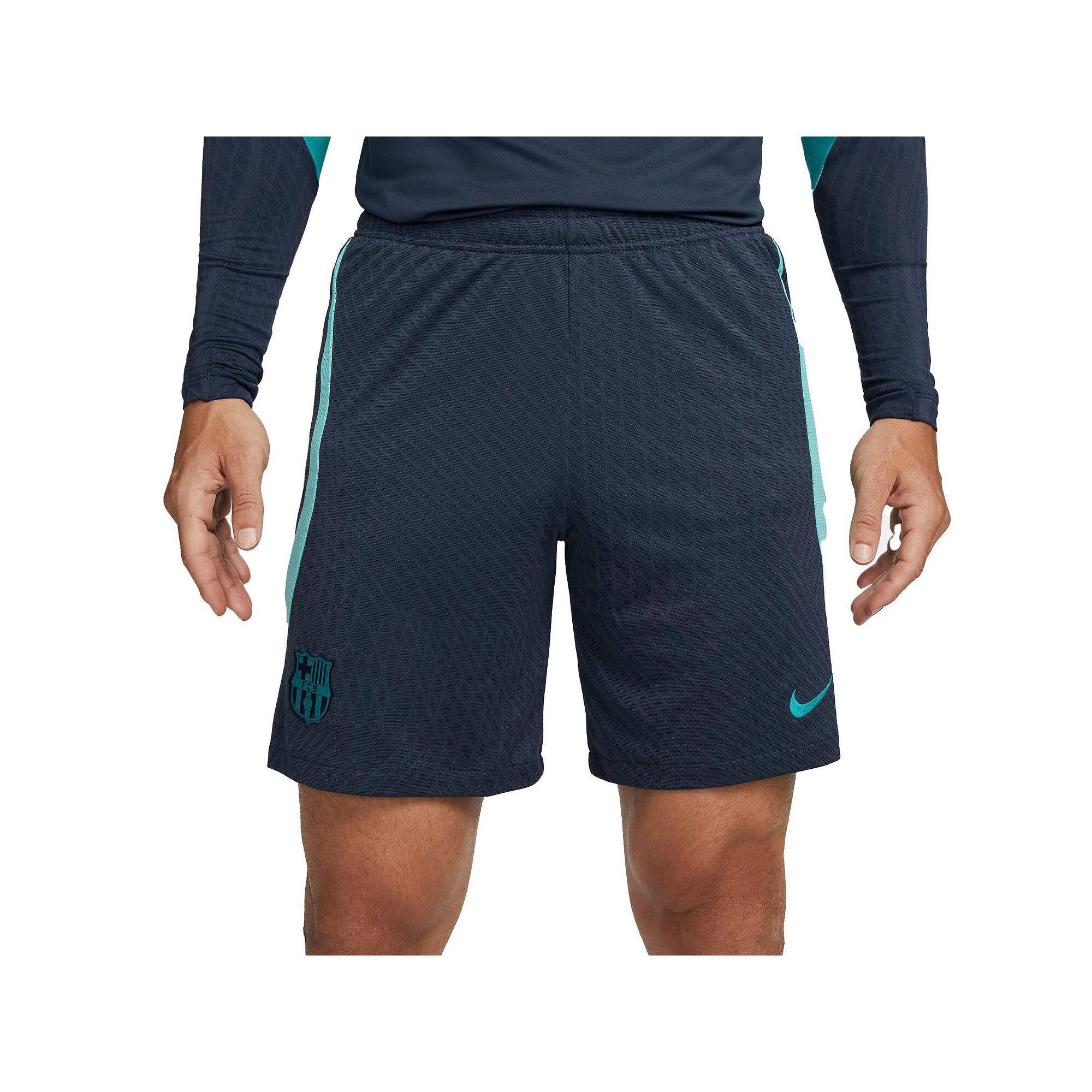 Mens Nike Navy Barcelona 2023/24 Strike Performance Shorts Bar Blue Product Image