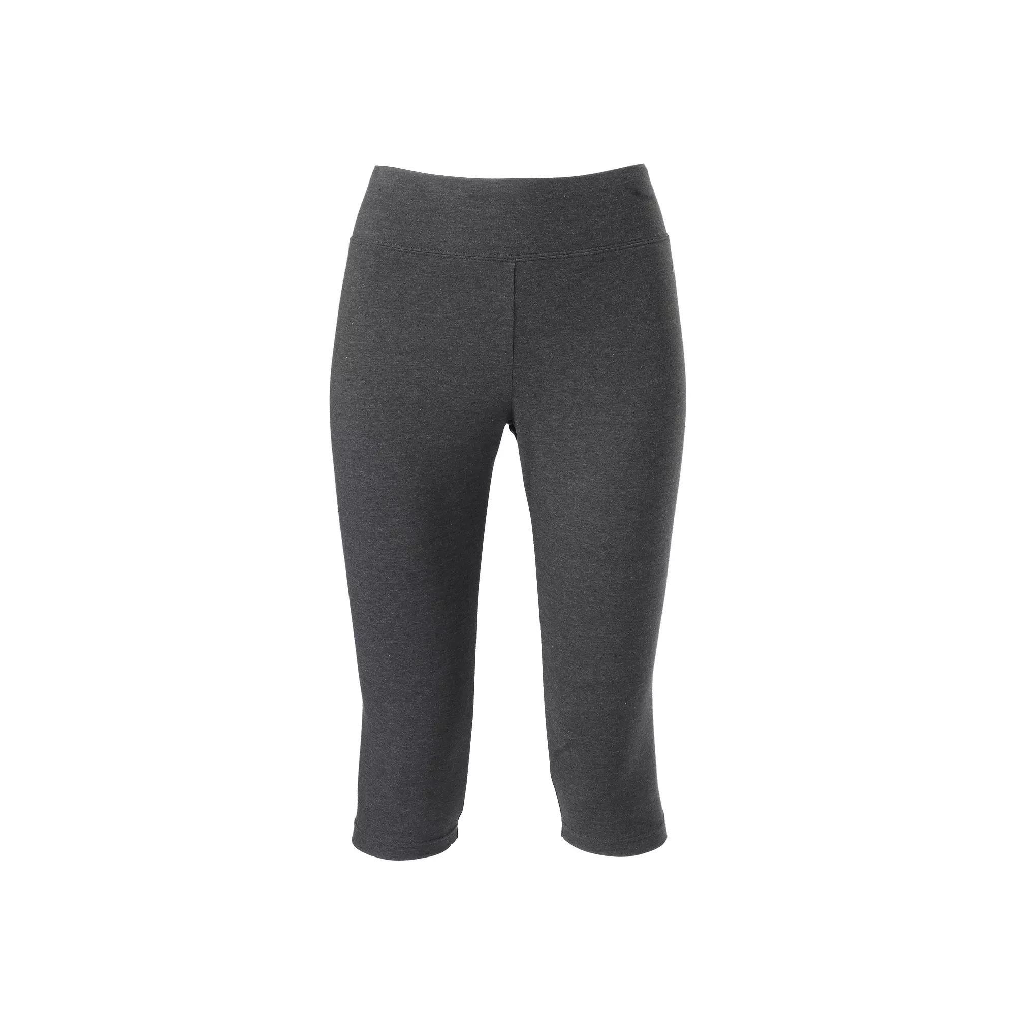Jockey Sport Judo Capri Leggings, Womens Grey Product Image