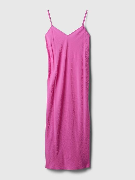 Satin Midi Dress Product Image