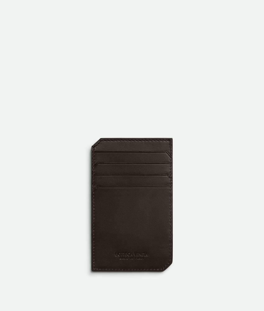 Men's Intrecciato Piccolo Vertical Card Case in Fondant Product Image