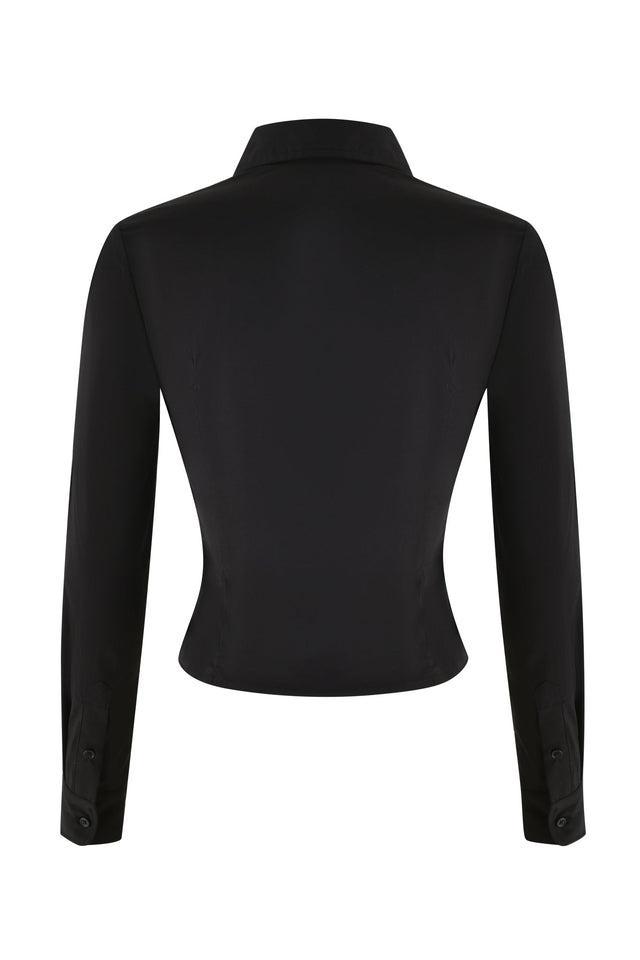 MONICA SHIRT - BLACK Product Image
