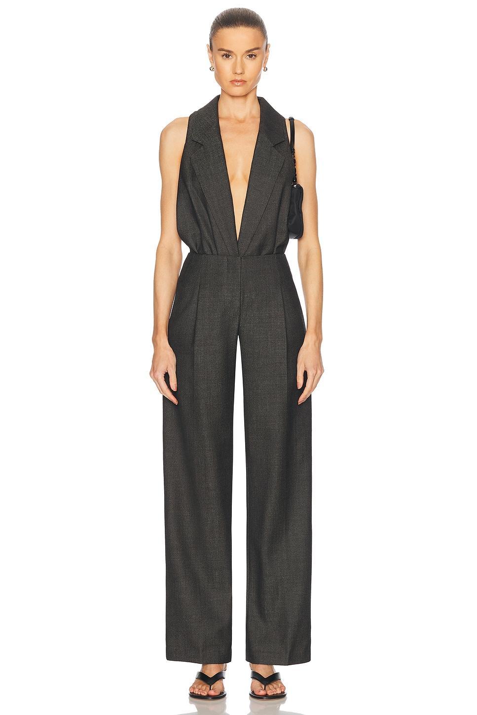 Tailored Twill Bodysuit Product Image