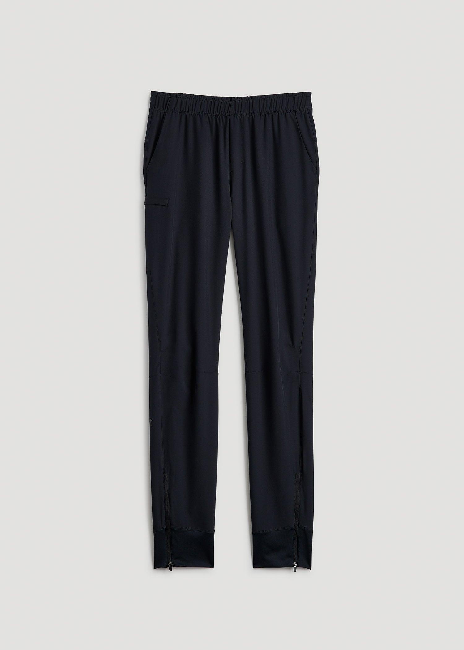Featherweight Perforated Training Jogger for Tall Men in Black Product Image