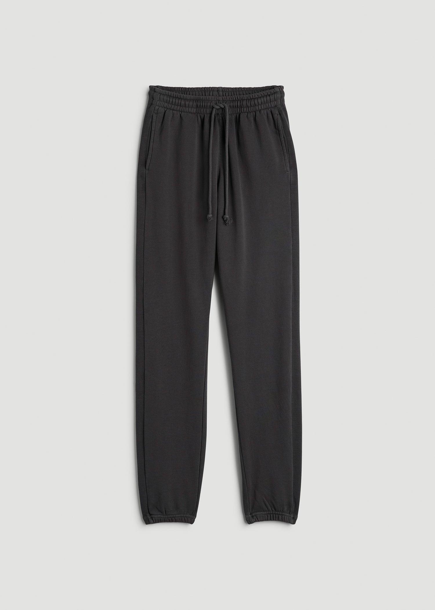 Wearever Fleece Regular Fit Women's Tall Sweatpants in Charcoal Product Image
