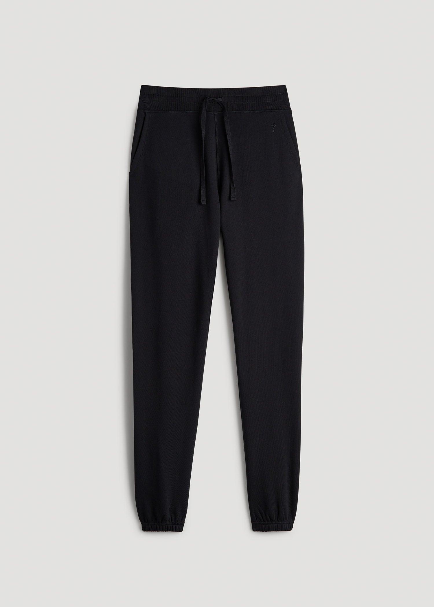 Wearever 2.0 Fleece Sweatpants for Tall Men in Black Product Image