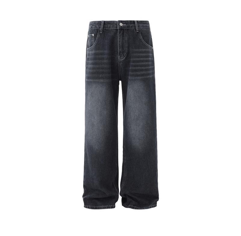 RT No. 12410 BLUE DENIM STRAIGHT JEANS Product Image