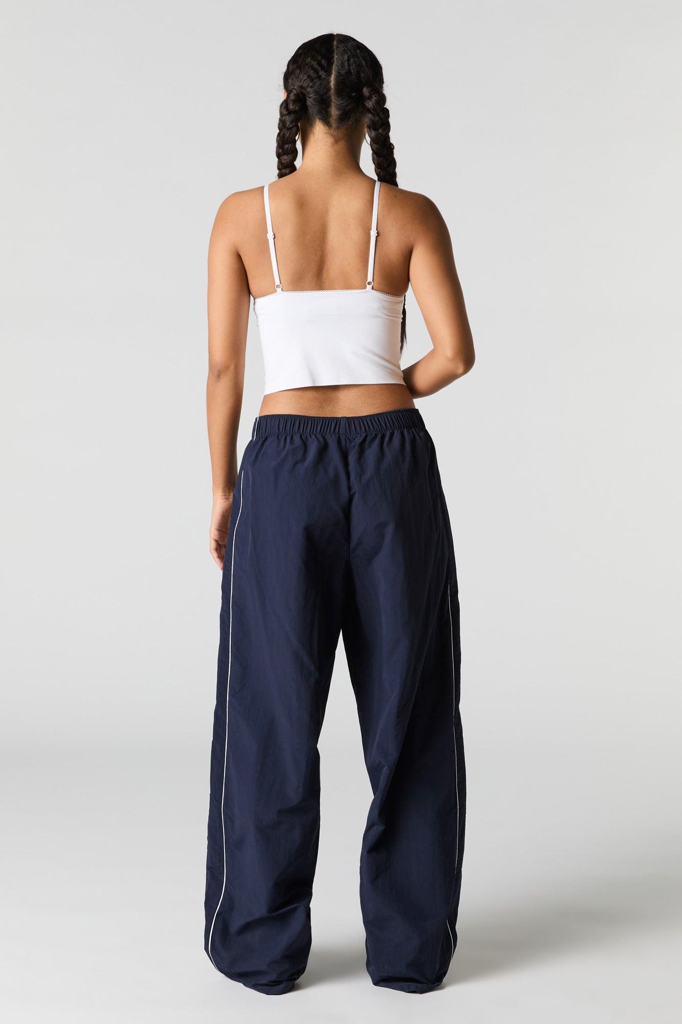 Nylon Wide Leg Pant Female Product Image