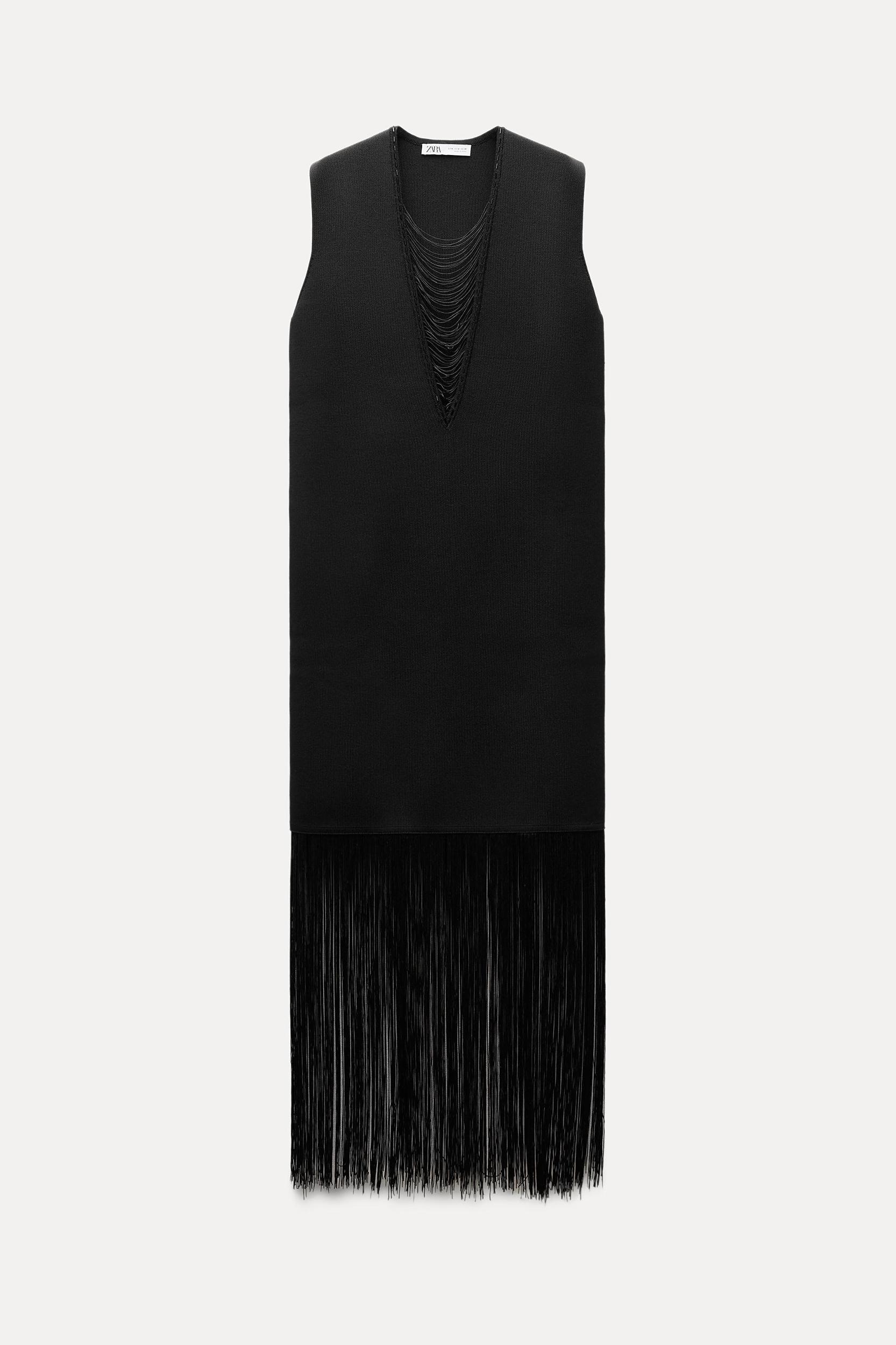 KNIT FLAPPER DRESS Product Image