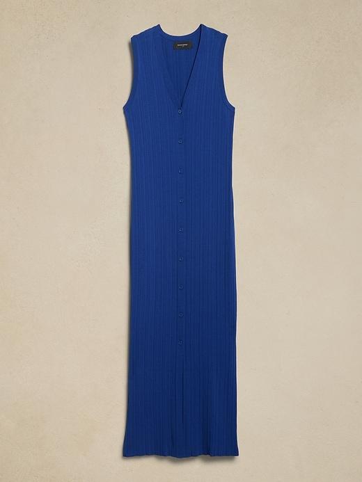 Ribbed Midi Sweater Dress Product Image