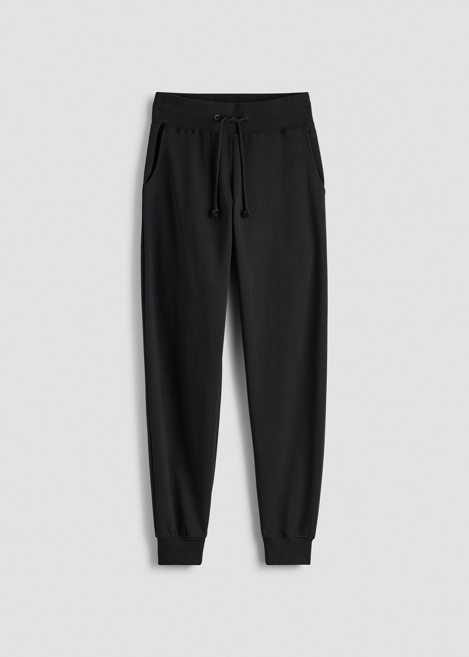 A.T. Basics Athletic Joggers for Tall Women in Black Product Image