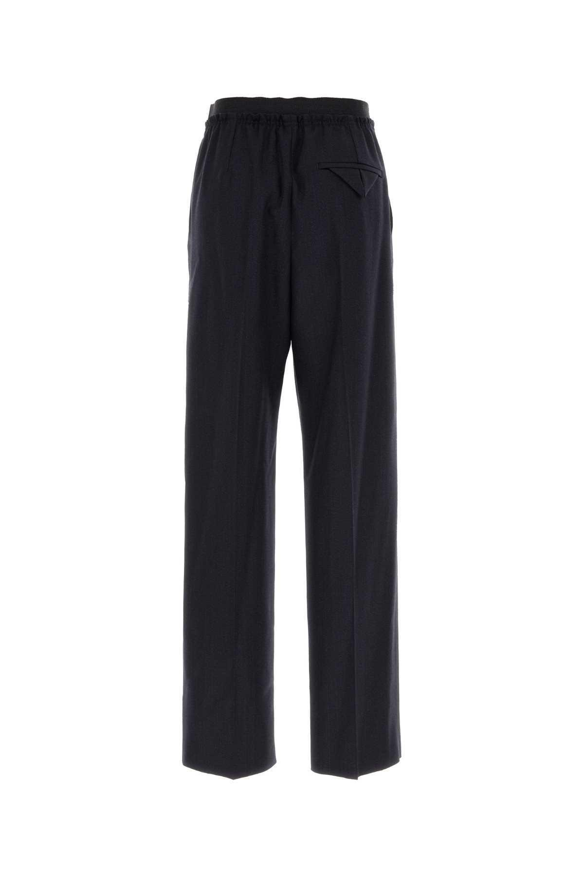 BOTTEGA VENETA Stripe Trousers In Blue Product Image