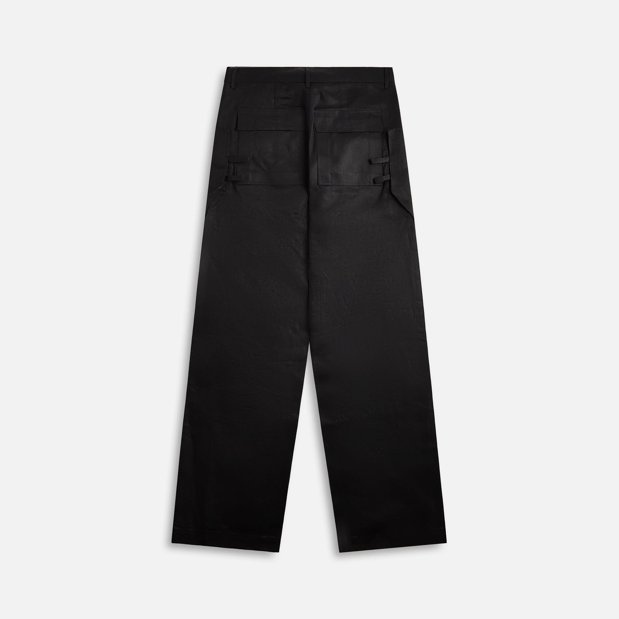 Rick Owens Porterville Stefan Cargo Pants - Black Male Product Image