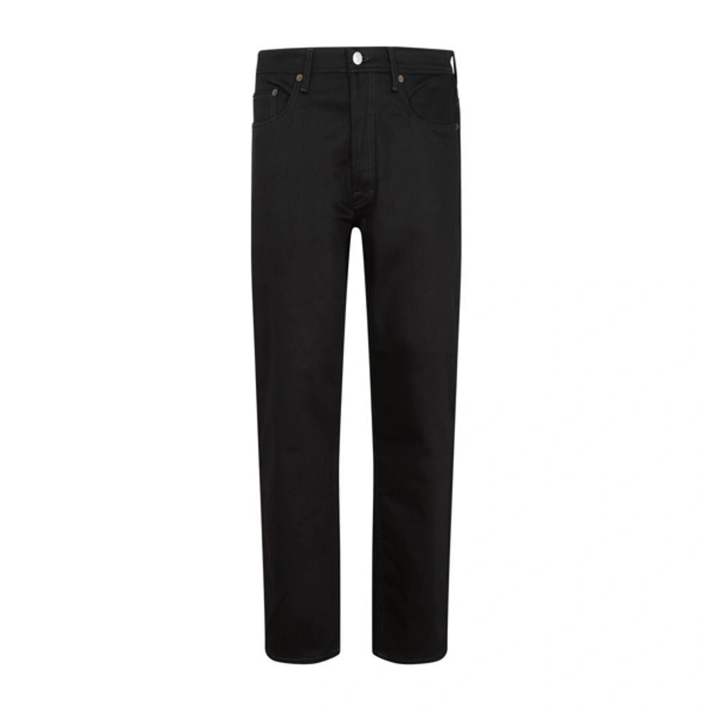 ACNE STUDIOS Slim Fit Tapered Jeans In Ajb Stay Black Product Image