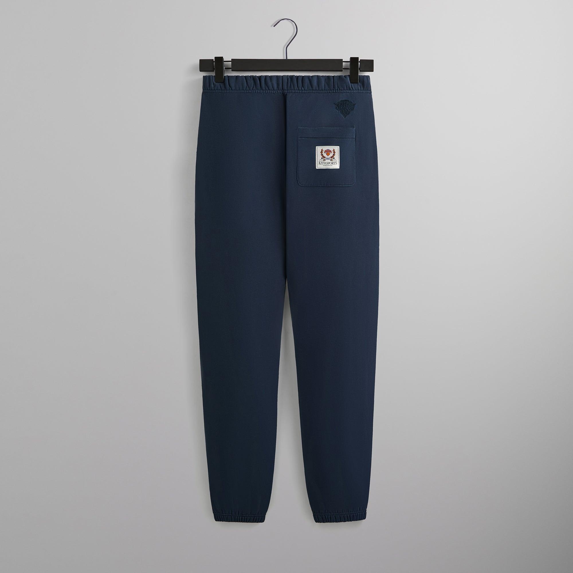 Kith for the New York Knicks Wingman Vintage Nelson Sweatpant - Nocturnal Male Product Image