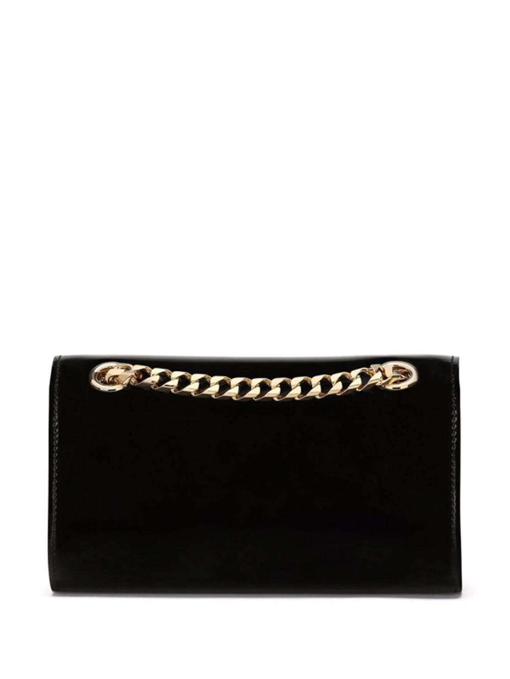 DOLCE & GABBANA Logo Mini Bag In Black Product Image