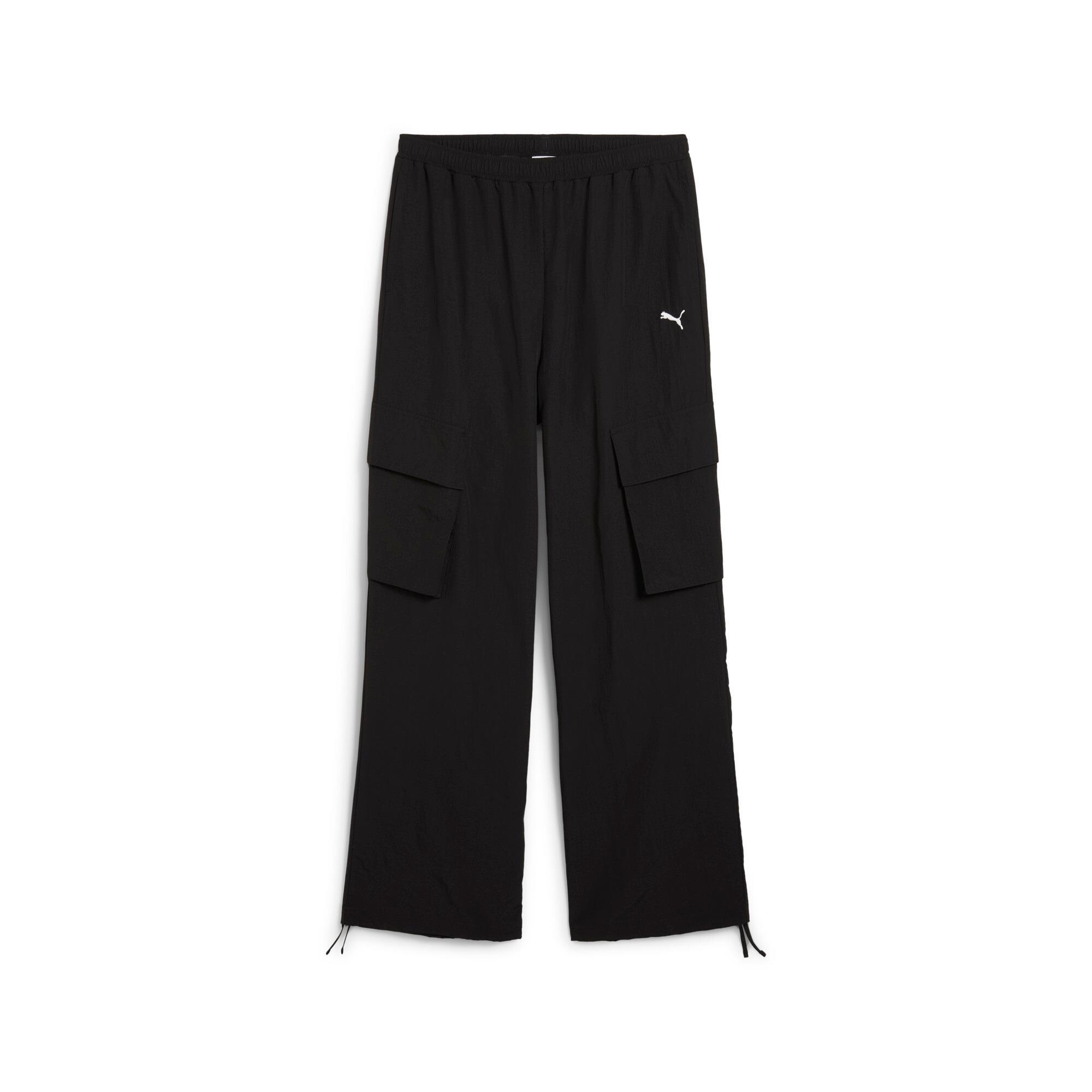 Wardrobe Essentials Women's Relaxed Woven Cargo Pants Product Image