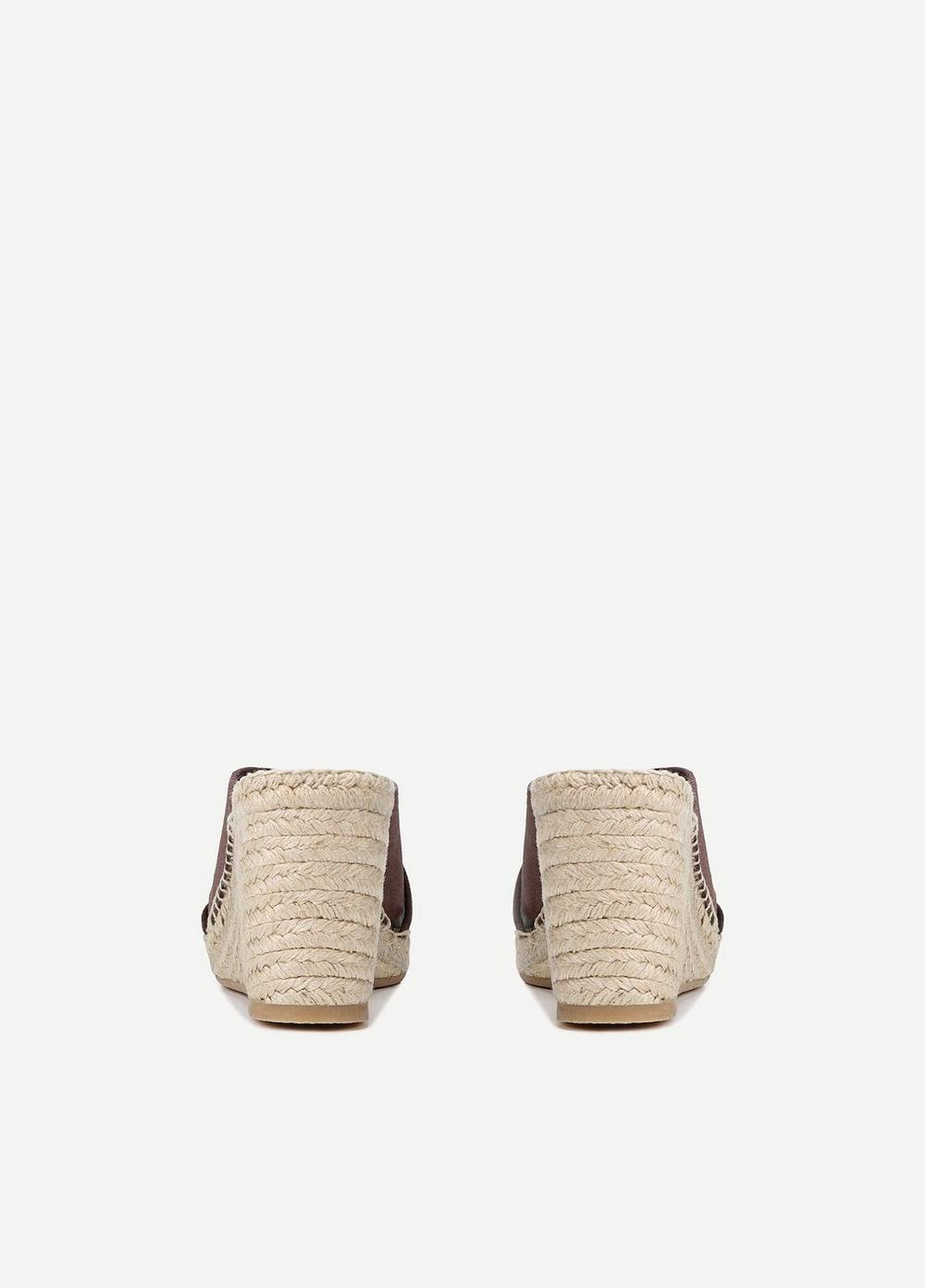 Gaelan Suede Wedge Sandal Product Image