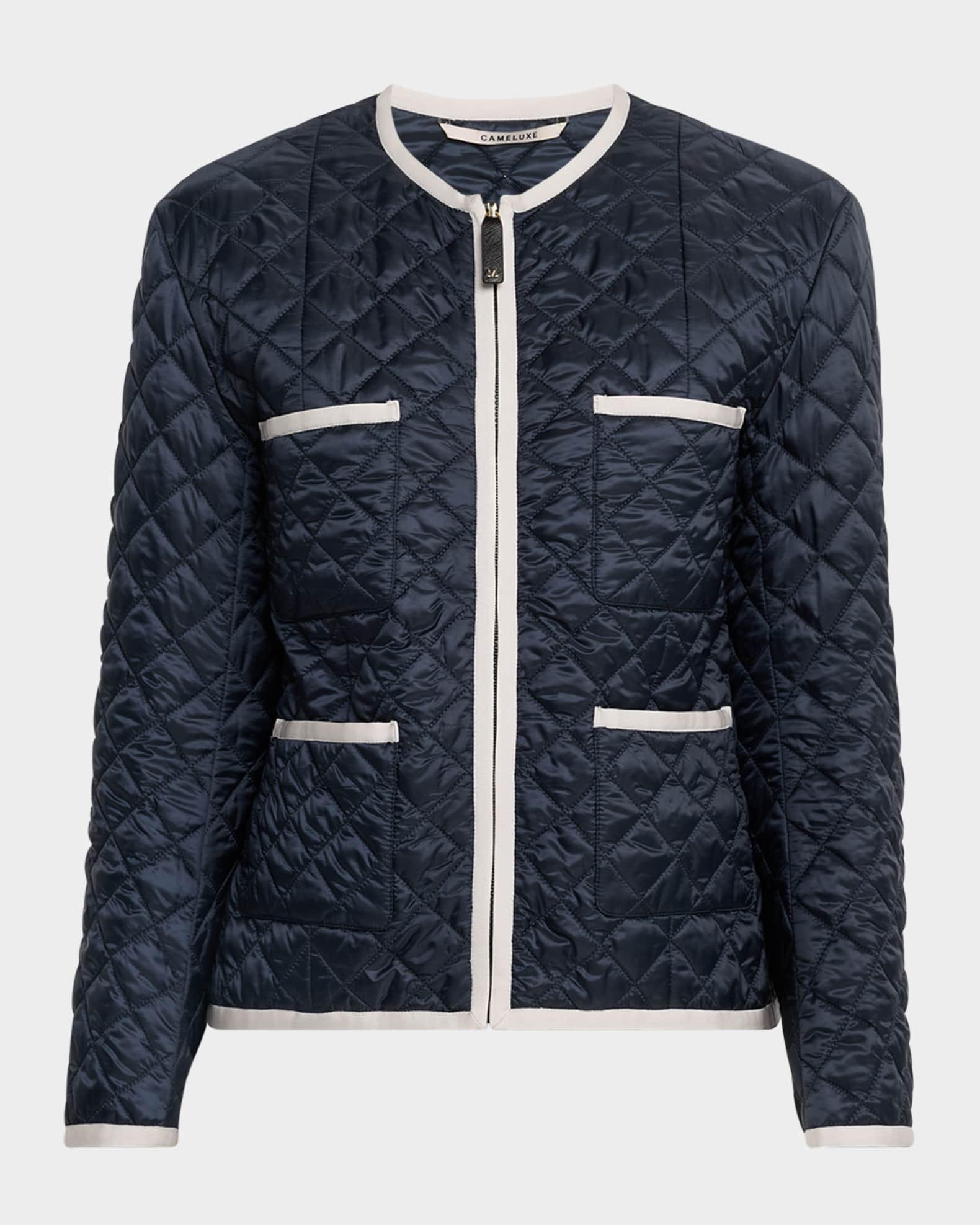 Celeste Quilted Zip Jacket Product Image