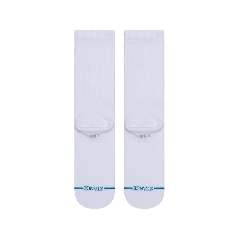 Stance Icon Crew Socks - White/Black Product Image