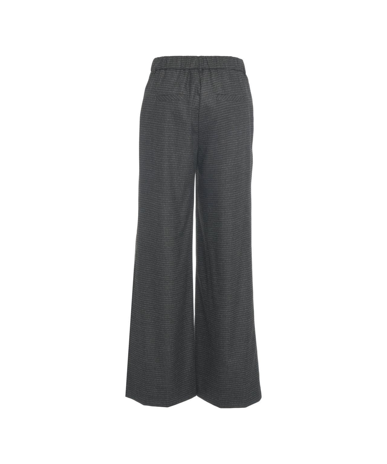 Palazzo pants with check pattern Product Image