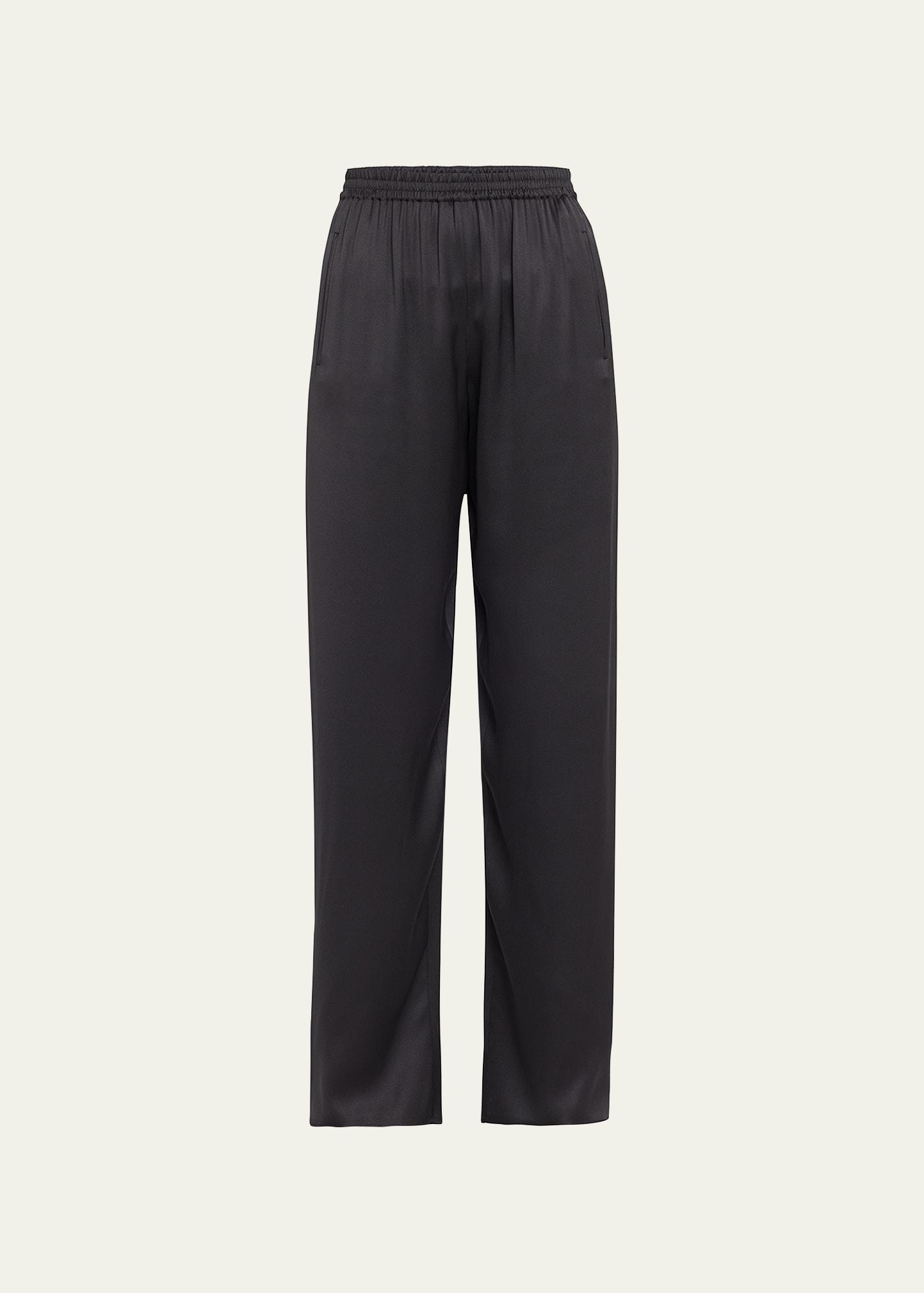 Classic Silk Trousers Product Image