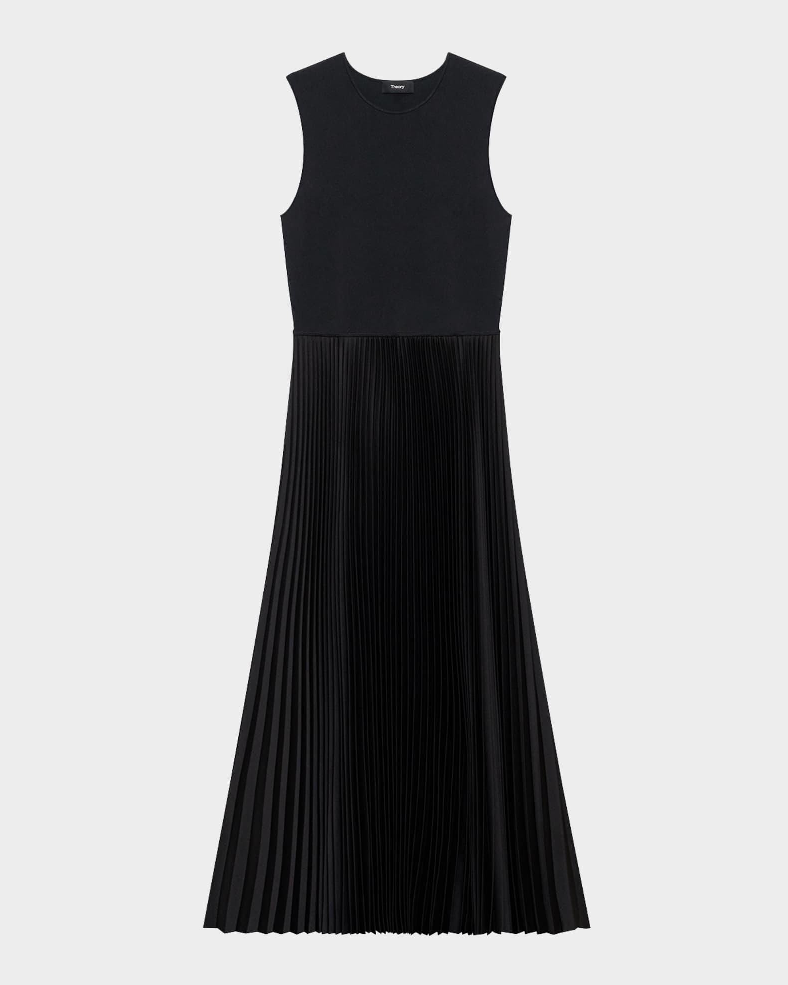 Combo Satin Pleated Dress Product Image